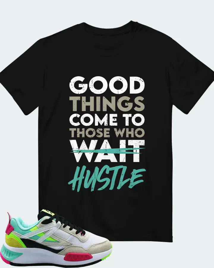 Fila Setona Viz  Leather Mesh Cross  Sneaker Matching Black T-Shirt - Good Things Come