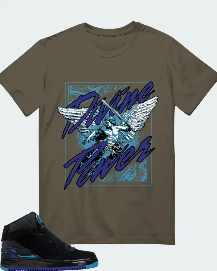 T-Shirt in Army Green