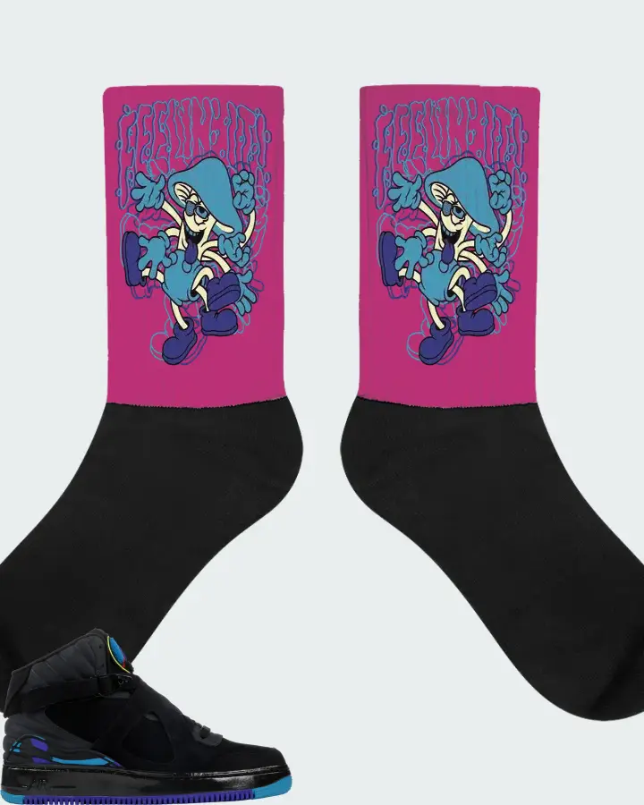 Socks in Berry