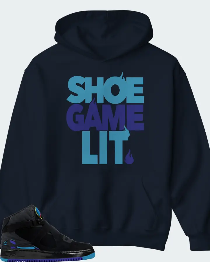 Jordan AJF 8 Sneaker Matching Kid's Hoodie - Shoe Game Lit Classic