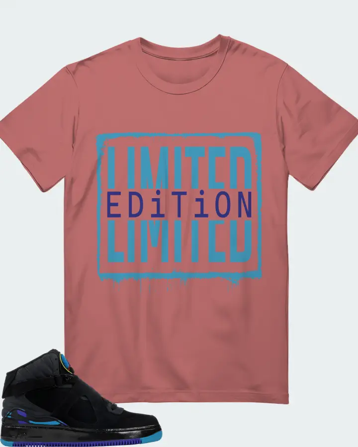 Jordan AJF 8 Sneaker Matching Mauve T-Shirt - LIMITED EDITION