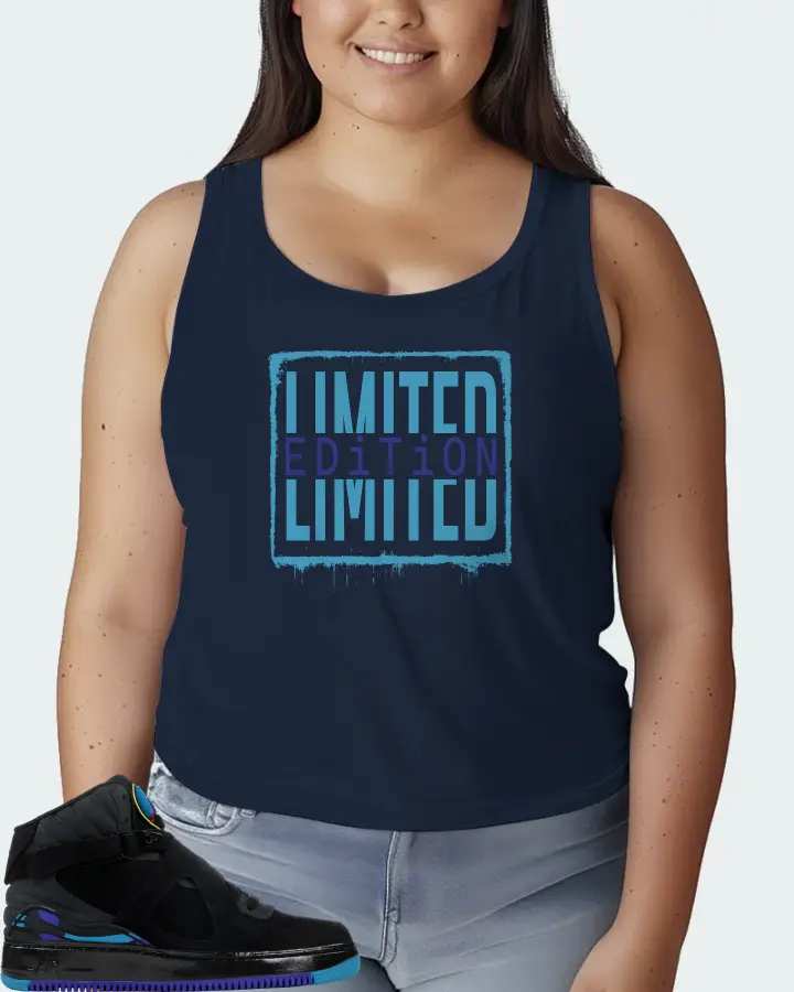 Jordan AJF 8 Sneaker Matching Navy Tank Top (LIMITED EDITION) - View 7