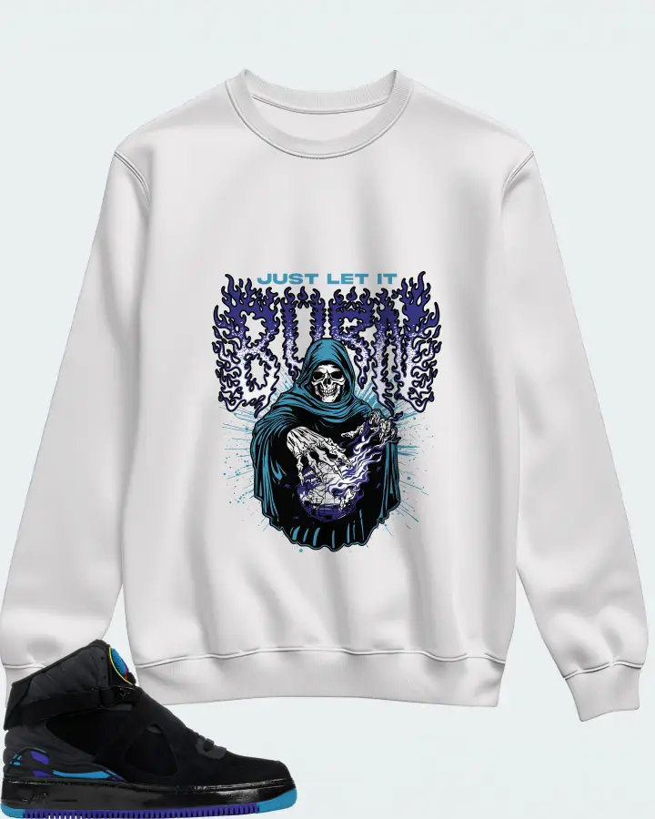 Sweatshirt in White