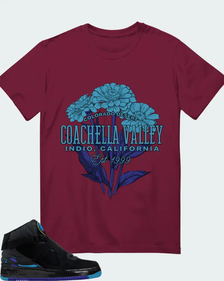 T-Shirt in Maroon