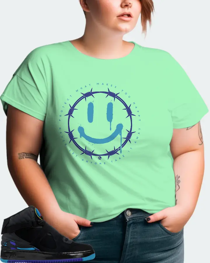 Jordan AJF 8 Sneaker Matching Fresh Mint T-Shirt (PROTECT) - View 11