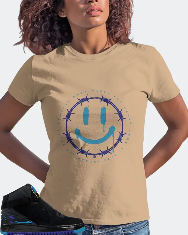 Jordan AJF 8 Sneaker Matching Tan T-Shirt (PROTECT) - View 3