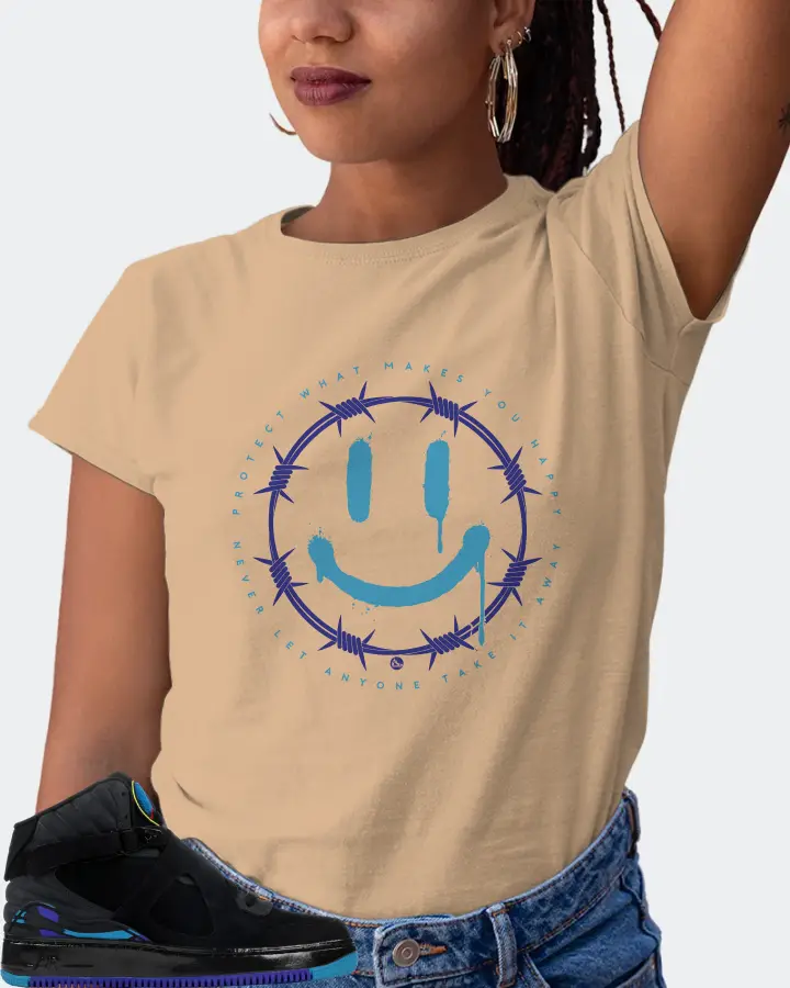 Jordan AJF 8 Sneaker Matching Tan T-Shirt (PROTECT) - View 5