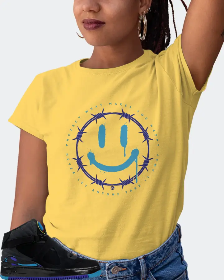Jordan AJF 8 Sneaker Matching Yellow T-Shirt (PROTECT) - View 5
