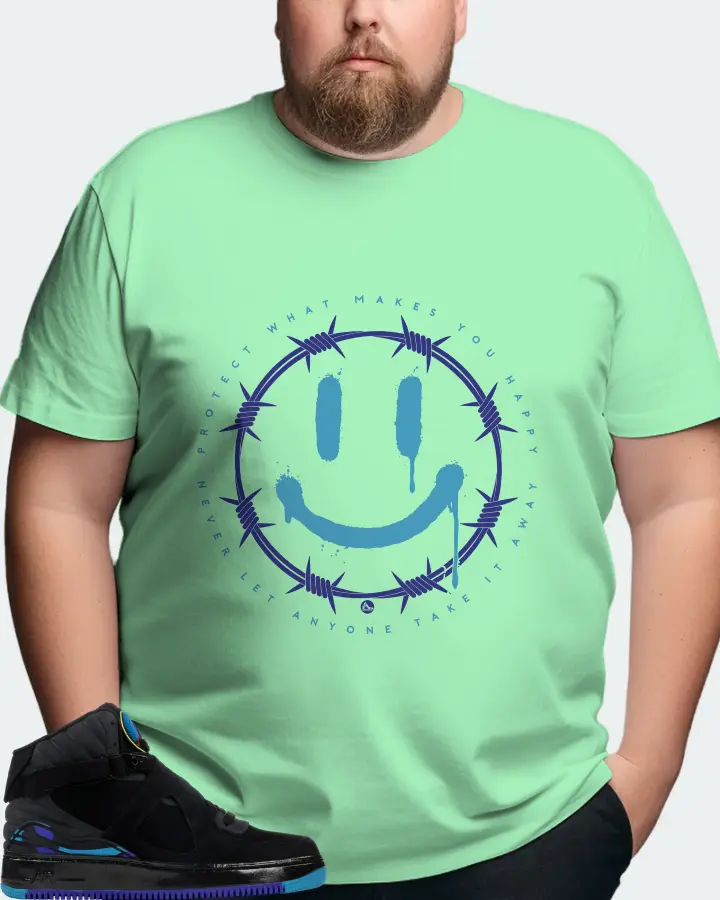 Jordan AJF 8 Sneaker Matching Fresh Mint T-Shirt (PROTECT) - View 8