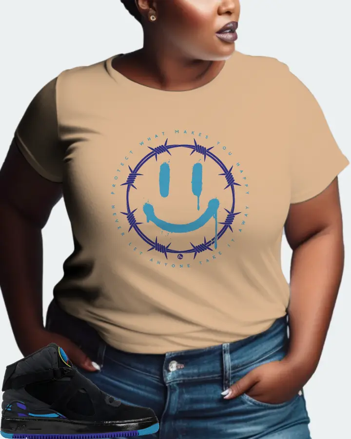 Jordan AJF 8 Sneaker Matching Tan T-Shirt (PROTECT) - View 9
