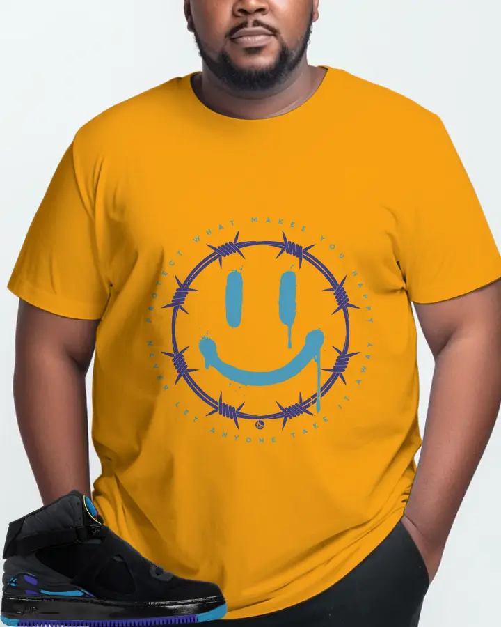 Jordan AJF 8 Sneaker Matching Gold T-Shirt (PROTECT) - View 10