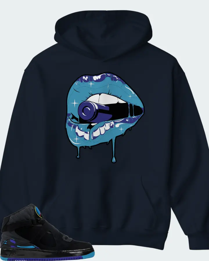 Jordan AJF 8 Sneaker Matching Kid's Hoodie - Kiss of Death