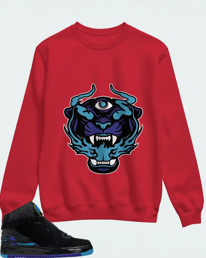 Sweatshirt in Red