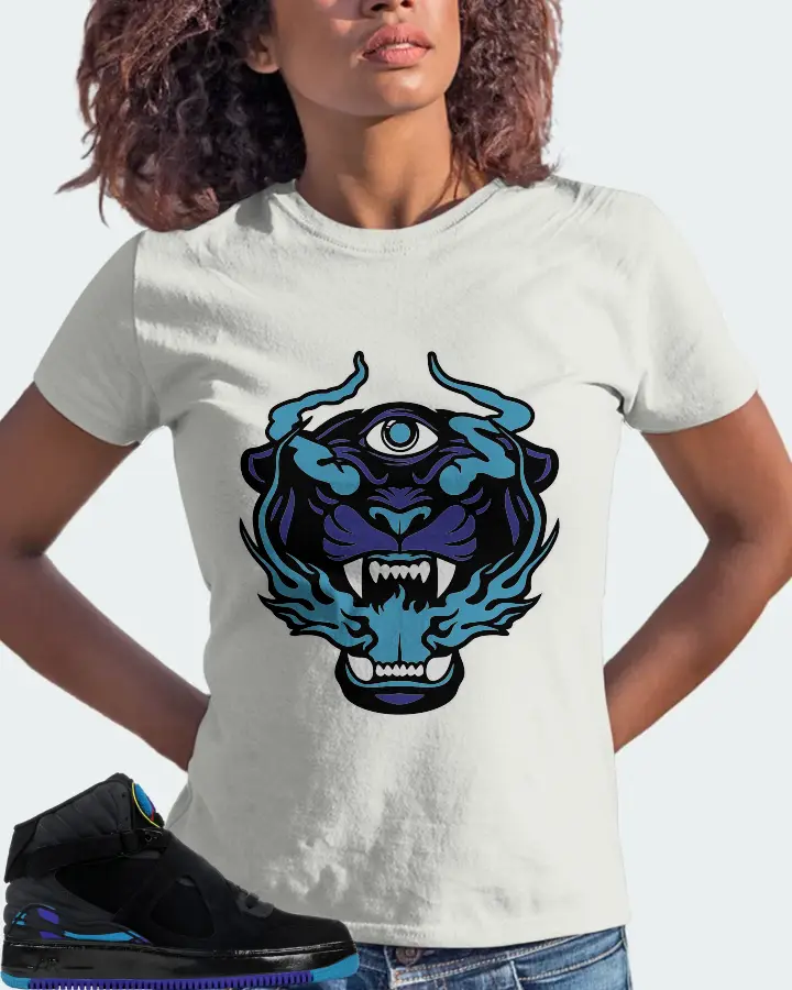 Jordan AJF 8 Sneaker Matching Ash T-Shirt (The Beast) - View 3