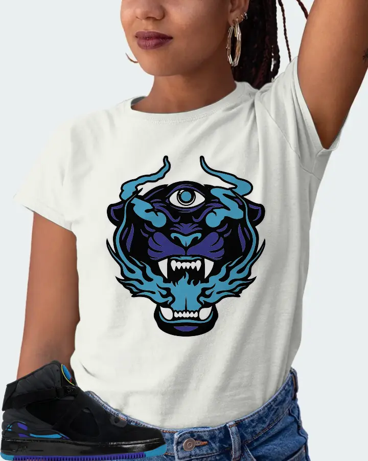 Jordan AJF 8 Sneaker Matching Ash T-Shirt (The Beast) - View 5