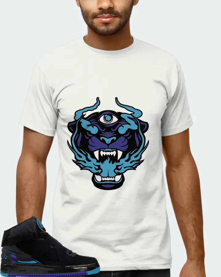 Jordan AJF 8 Sneaker Matching Ash T-Shirt (The Beast) - View 6