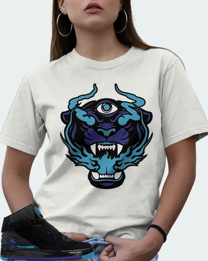 Jordan AJF 8 Sneaker Matching Ash T-Shirt (The Beast) - View 7