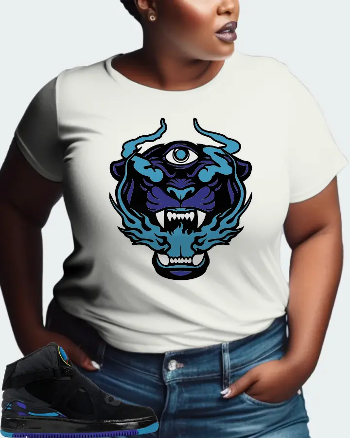 Jordan AJF 8 Sneaker Matching Ash T-Shirt (The Beast) - View 9
