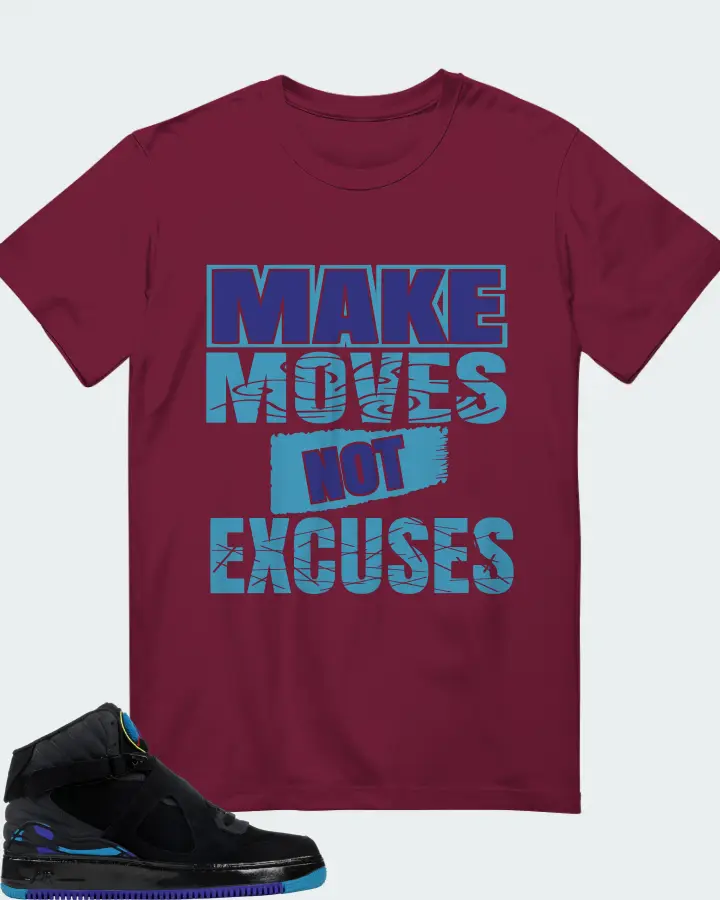 Jordan AJF 8 Sneaker Matching Kid's T-Shirt - Make Moves Not Excuses
