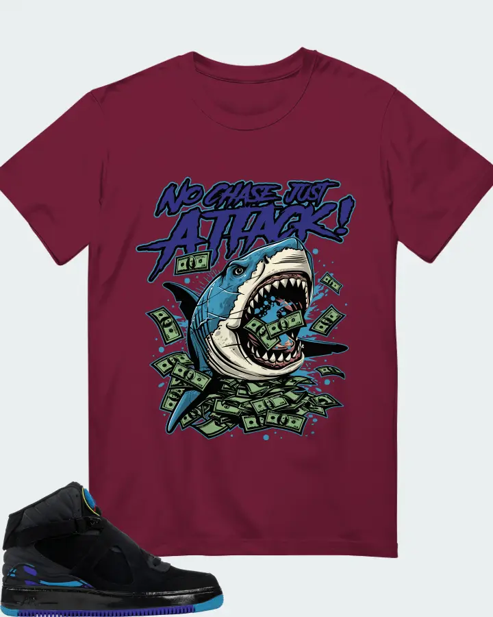 T-Shirt in Maroon