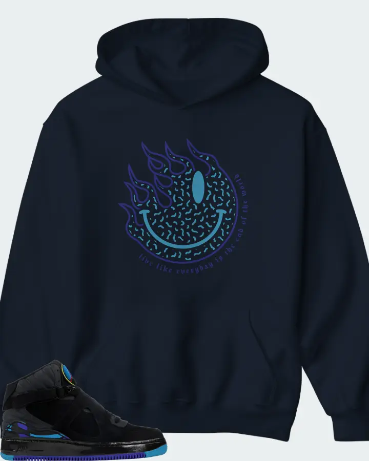 Hoodie in Navy