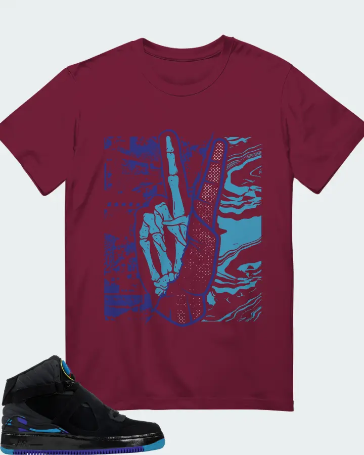 Jordan AJF 8 Sneaker Matching Kid's T-Shirt - Peace of mind
