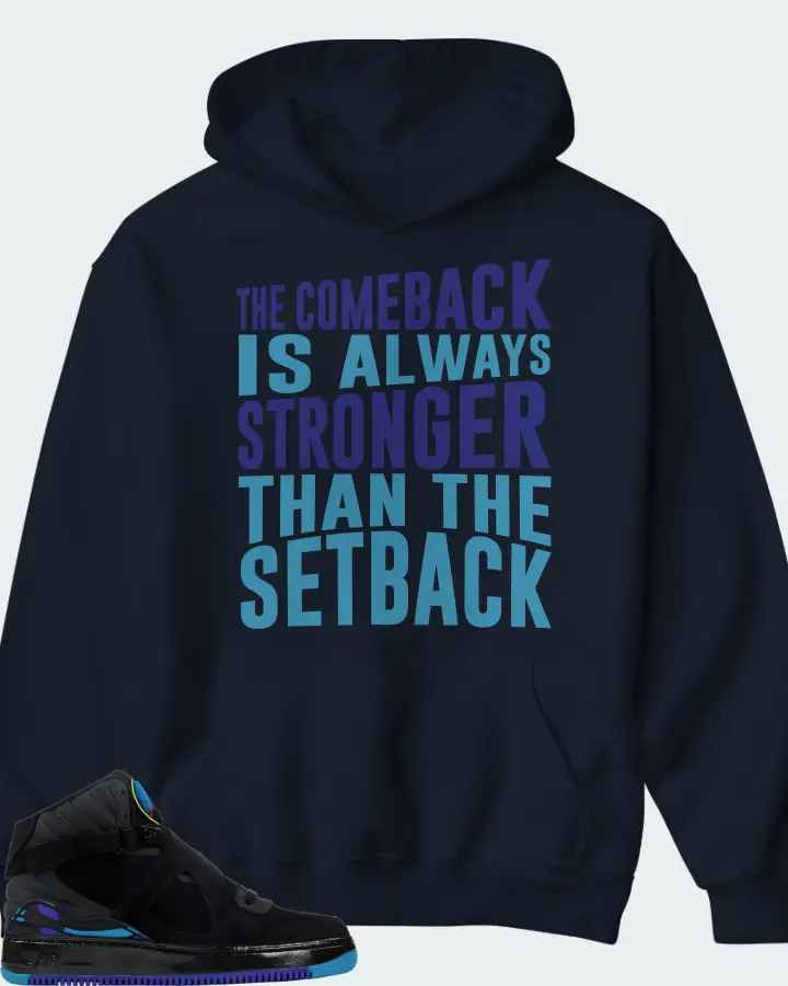 Jordan AJF 8 Sneaker Matching Kid's Hoodie - The Comeback