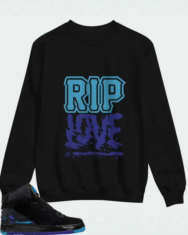 Sweatshirt in Black