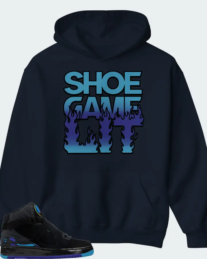 Jordan AJF 8 Sneaker Matching Kid's Hoodie - Shoe Game Lit Refreshed