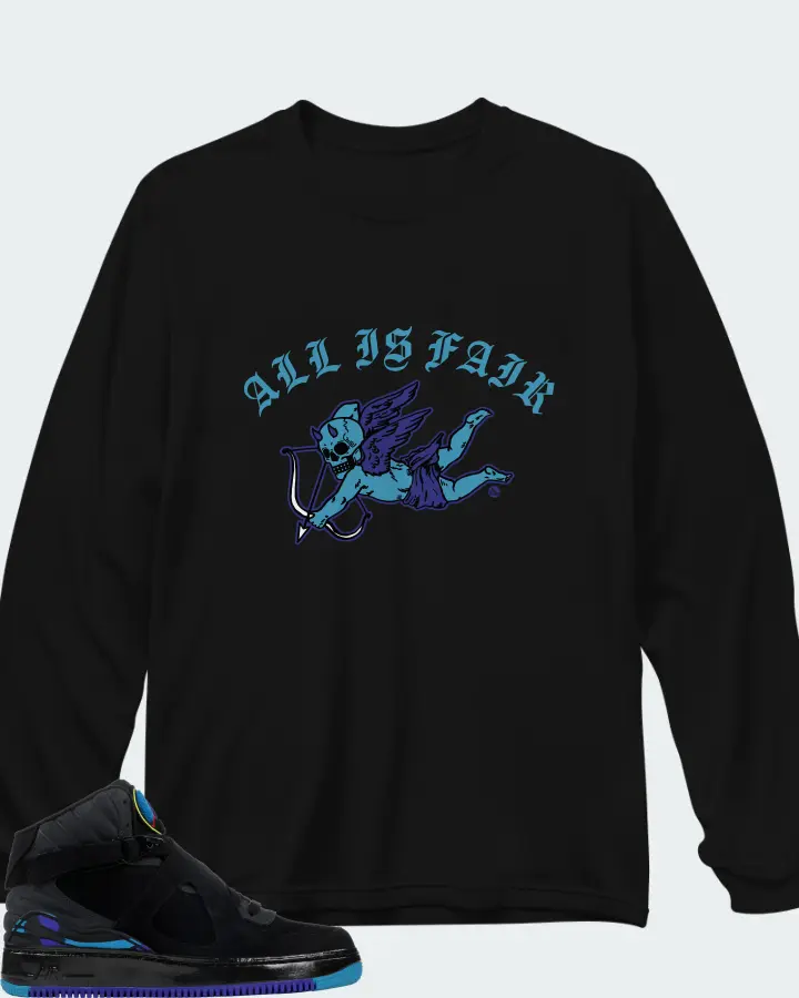Long Sleeve T-Shirt in Black
