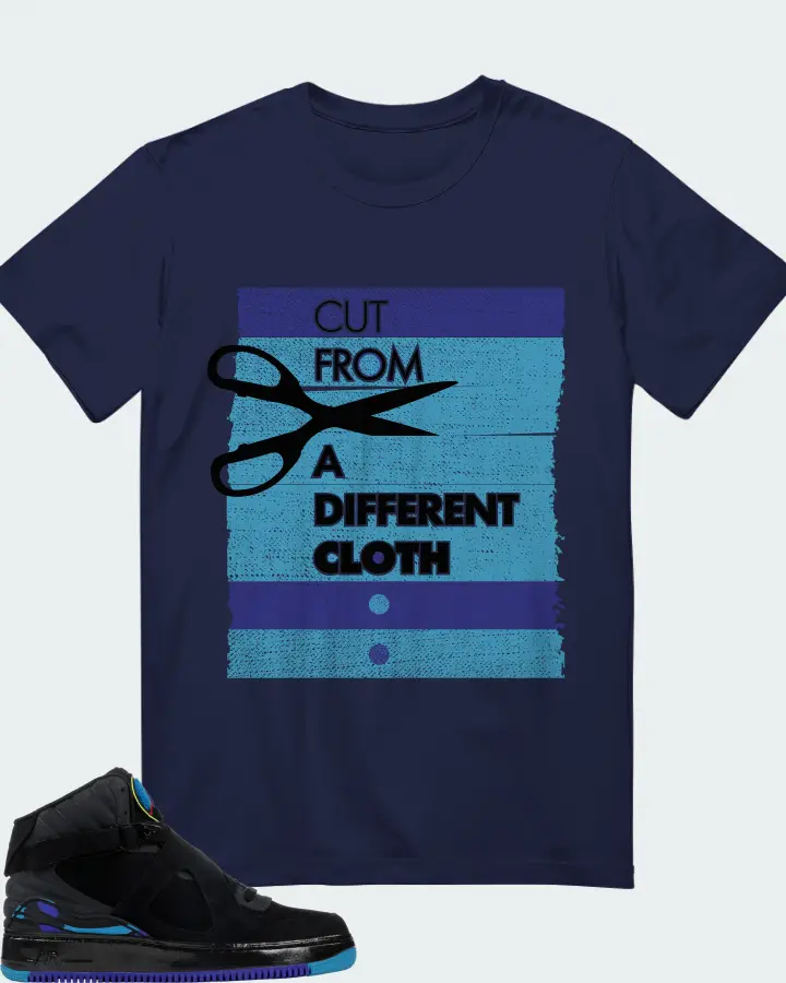 Jordan AJF 8 matching Navy t-shirt