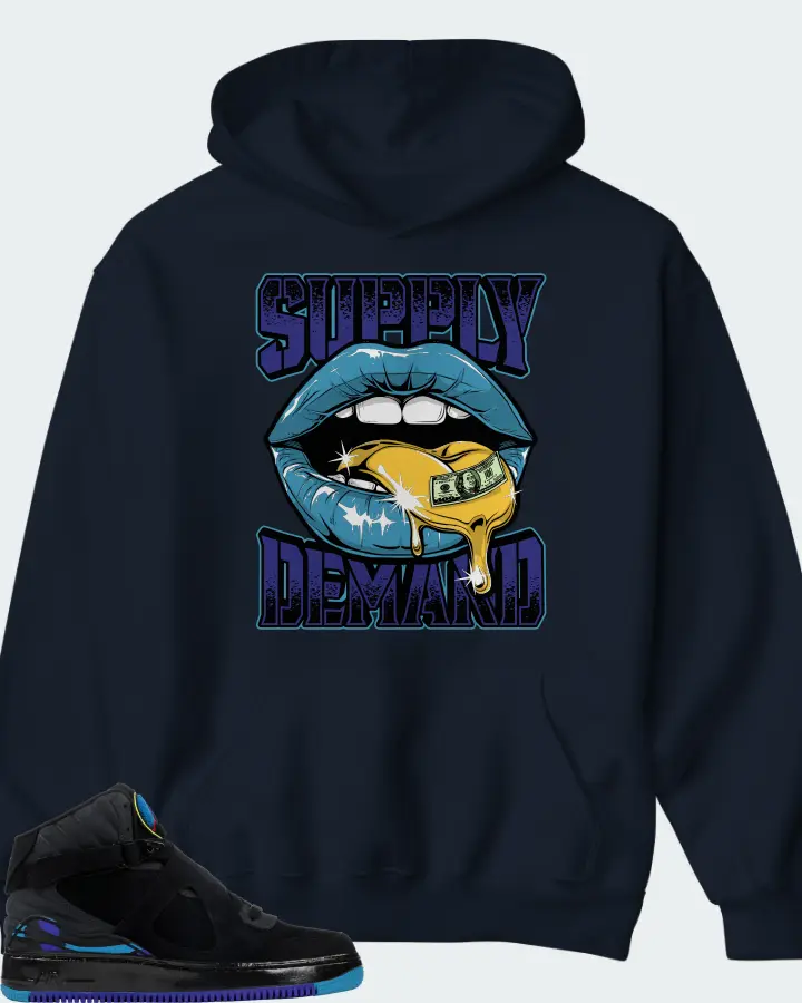 Hoodie in Navy