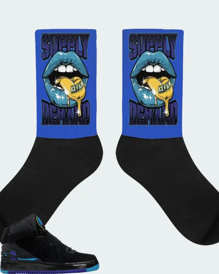 Socks in Royal Blue