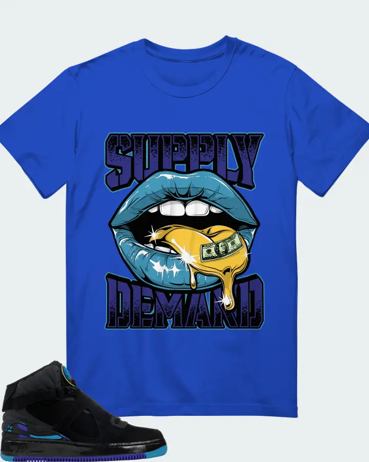 T-Shirt in Royal Blue