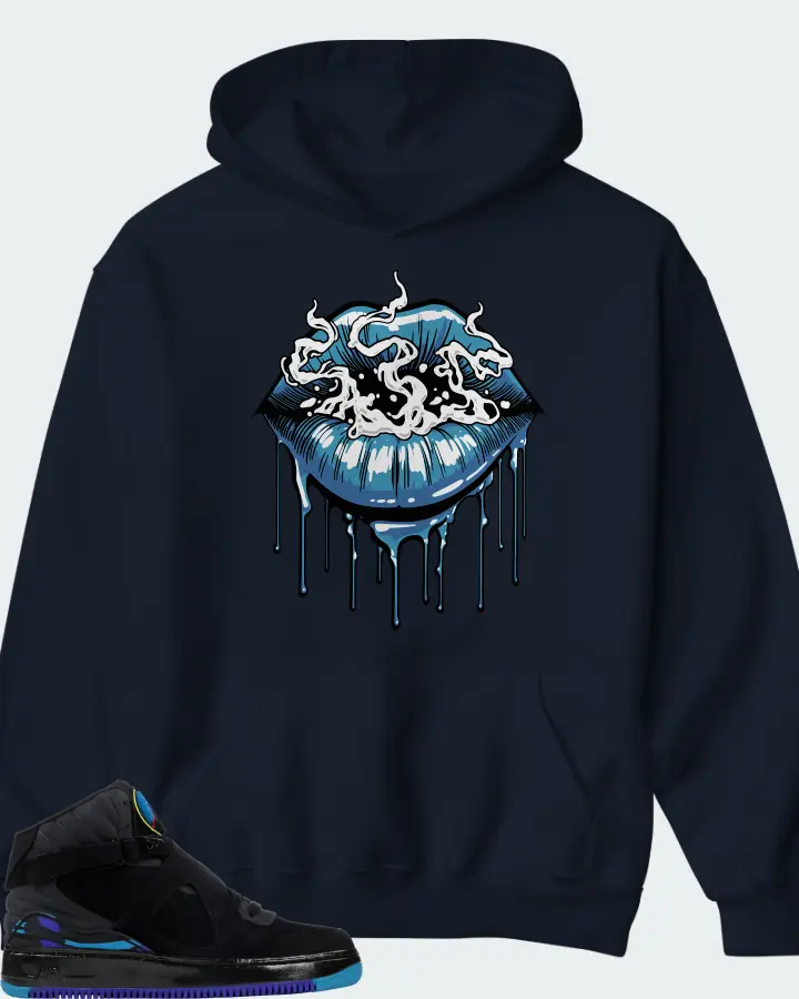 Hoodie in Navy