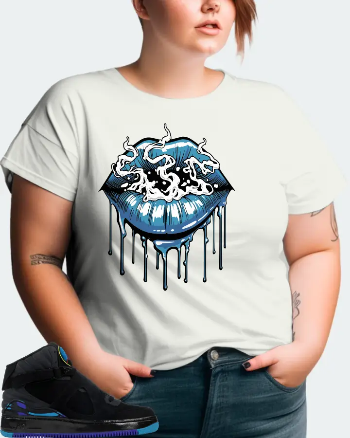 Jordan AJF 8 Sneaker Matching Ash T-Shirt (Puff Puff) - View 11