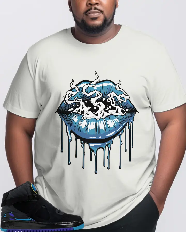 Jordan AJF 8 Sneaker Matching Ash T-Shirt (Puff Puff) - View 10