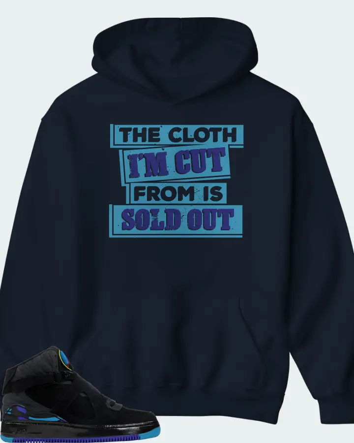 Jordan AJF 8 Sneaker Matching Kid's Hoodie - The Cloth I'm Cut From Refreshed