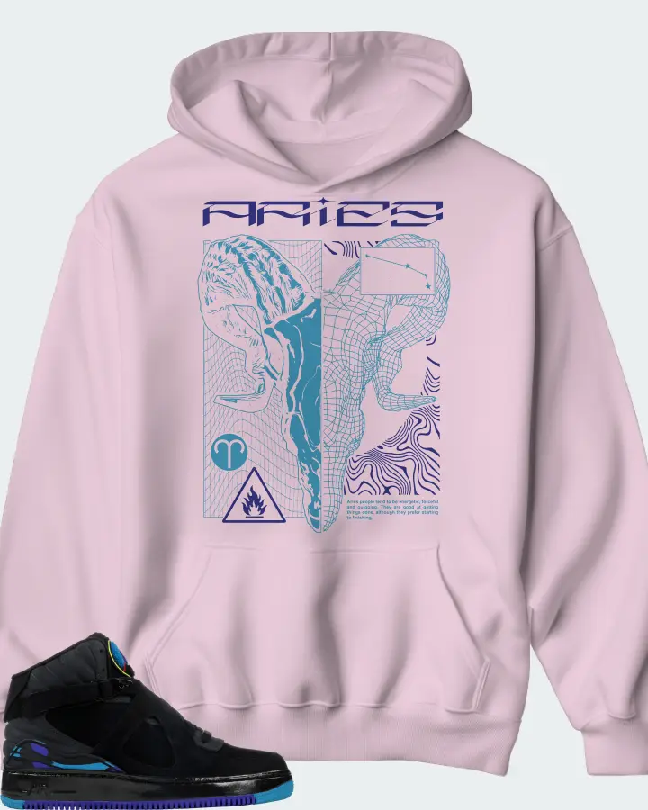 Hoodie in Pink