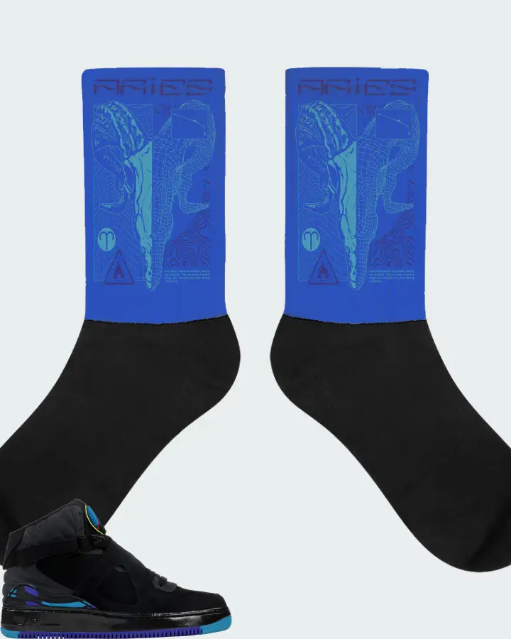Socks in Royal Blue