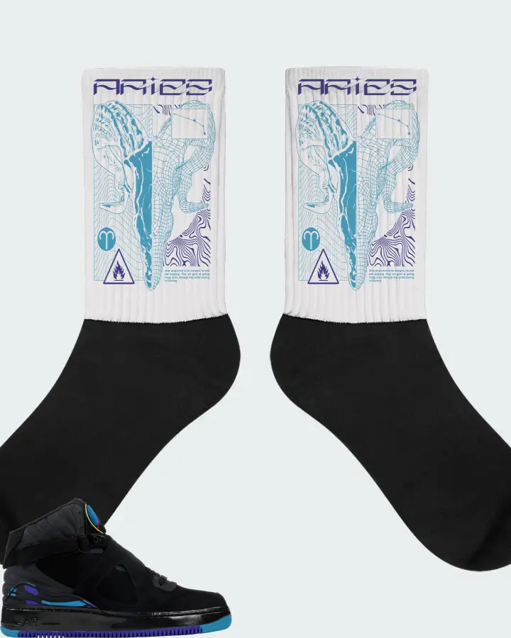 Socks in White