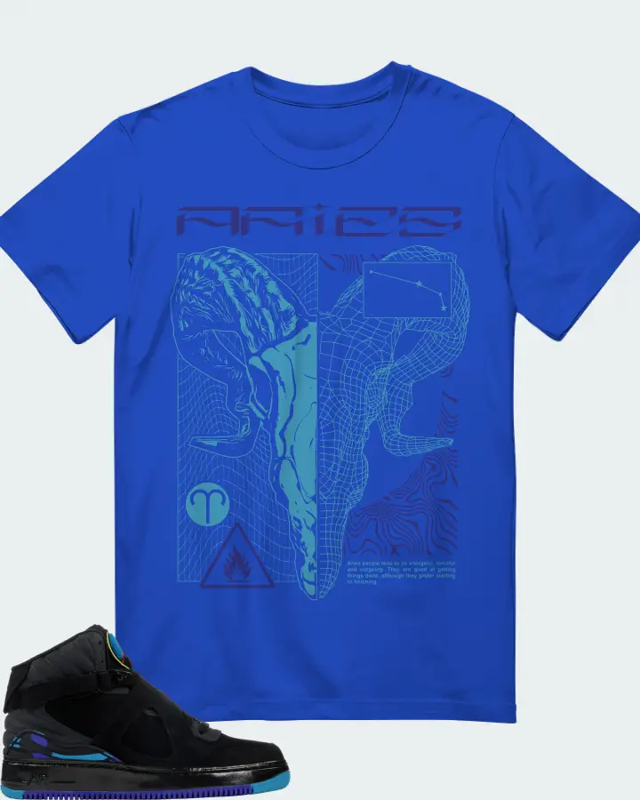 T-Shirt in Royal Blue