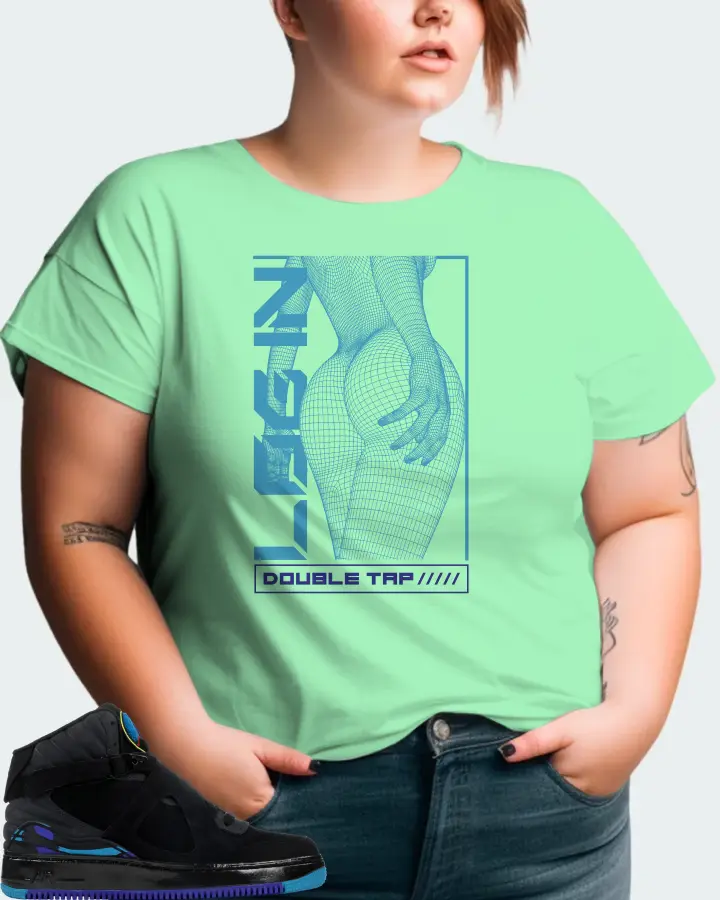 Jordan AJF 8 Sneaker Matching Fresh Mint T-Shirt (LOGIN) - View 11