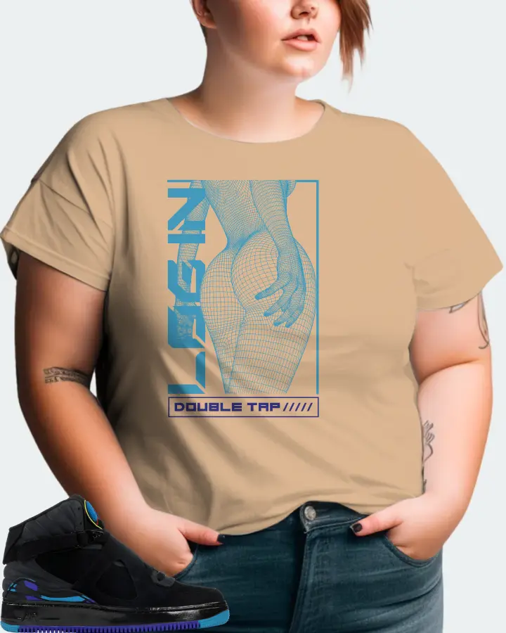 Jordan AJF 8 Sneaker Matching Tan T-Shirt (LOGIN) - View 11