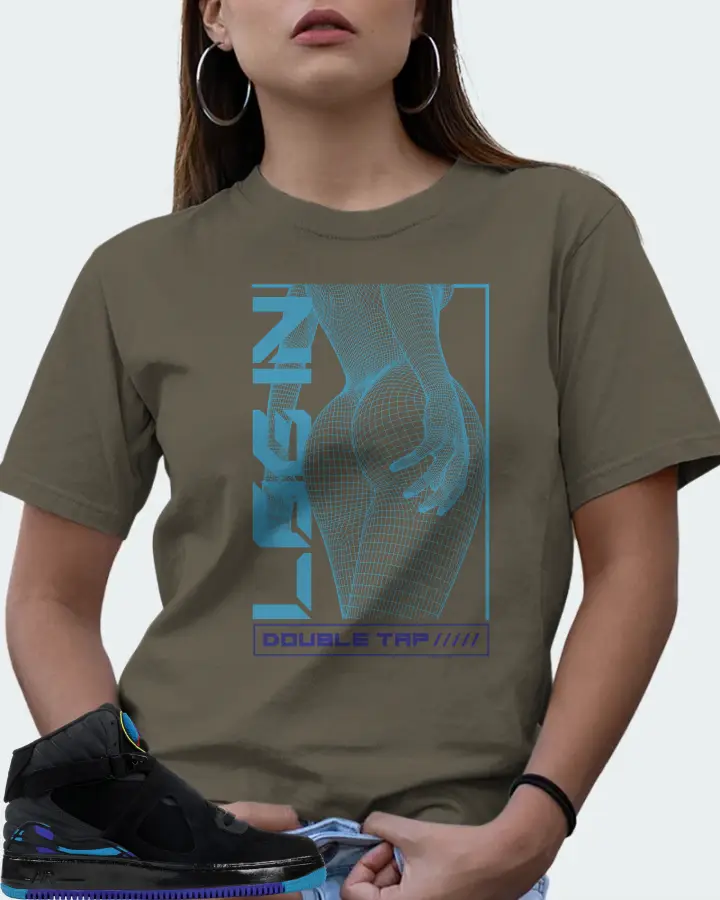 Jordan AJF 8 Sneaker Matching Army T-Shirt (LOGIN) - View 7