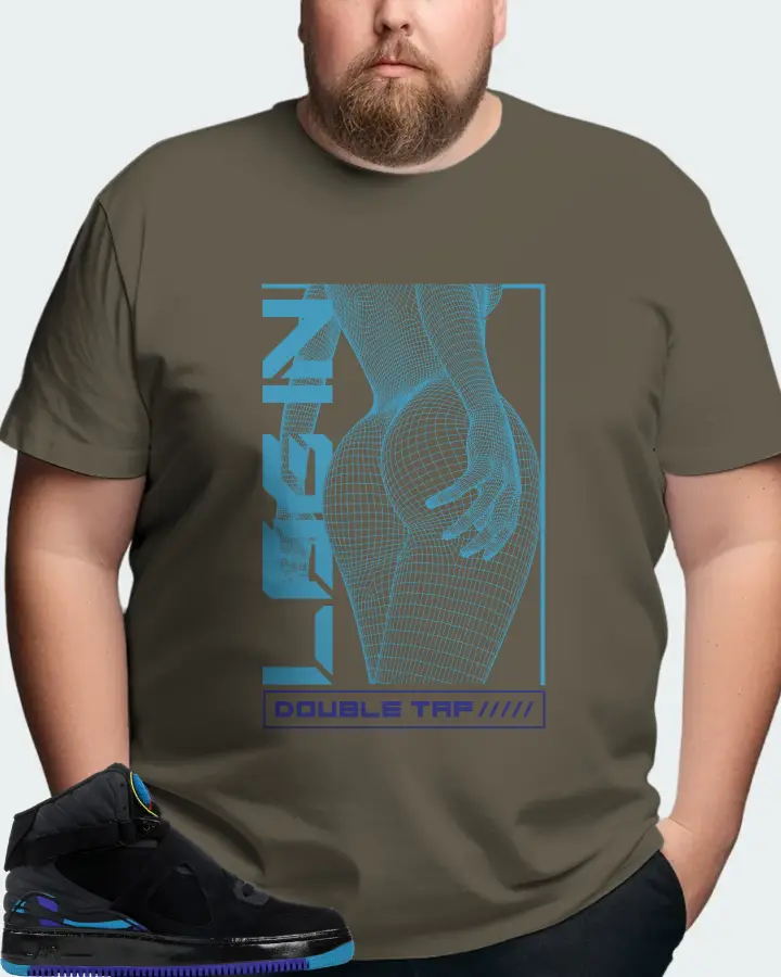Jordan AJF 8 Sneaker Matching Army T-Shirt (LOGIN) - View 8