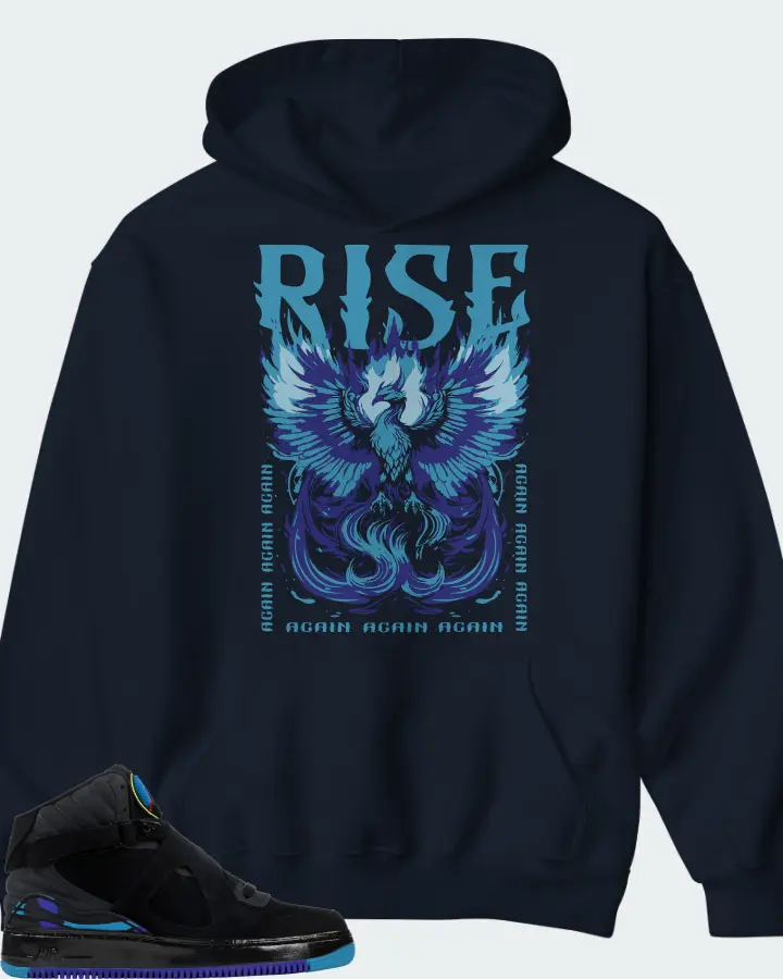 Jordan AJF 8 Sneaker Matching Kid's Hoodie - RISE