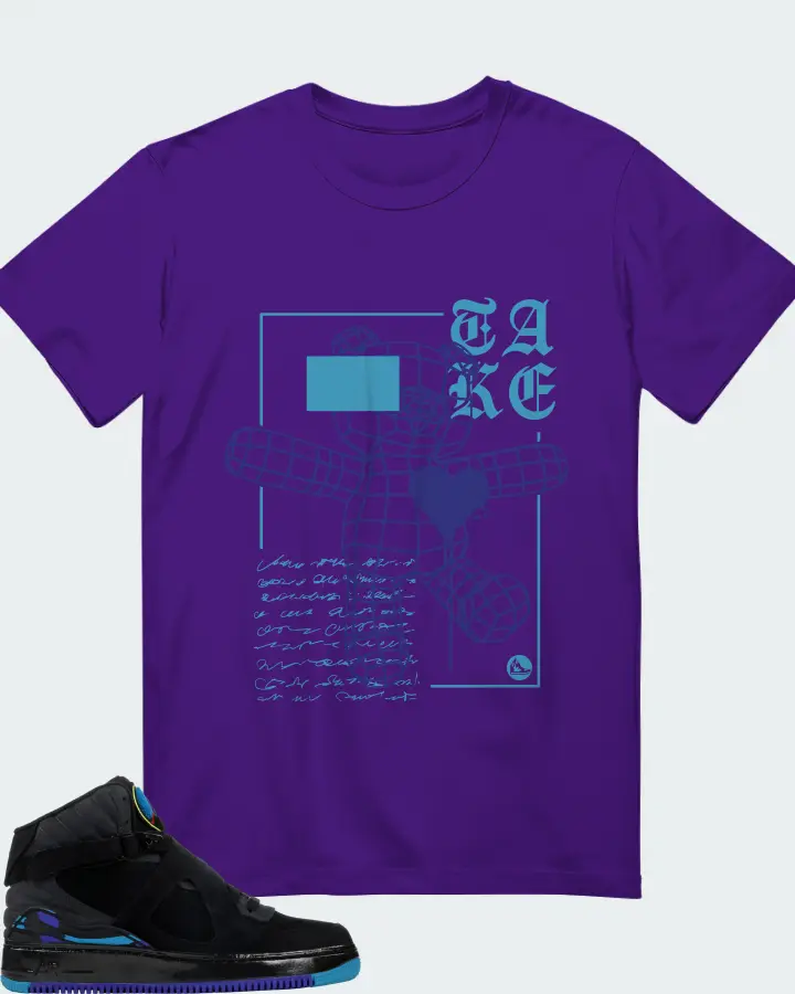 T-Shirt in Purple