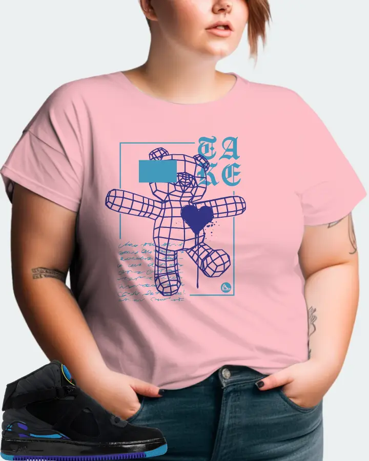 Jordan AJF 8 Sneaker Matching Pink T-Shirt (TAKE) - View 11