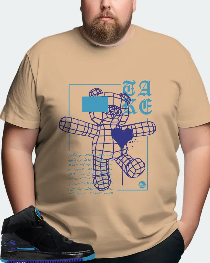 Jordan AJF 8 Sneaker Matching Cream T-Shirt (TAKE) - View 8